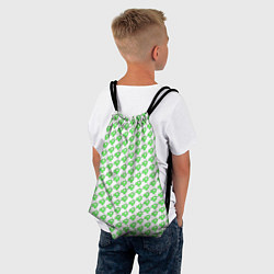 Рюкзак-мешок Мозговые слизни, цвет: 3D-принт — фото 2