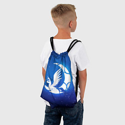 Рюкзак-мешок Лунная пони, цвет: 3D-принт — фото 2
