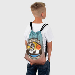 Рюкзак-мешок Поход и туристическая рыбалка, цвет: 3D-принт — фото 2