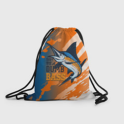 Рюкзак-мешок Туристическая рыбалка, цвет: 3D-принт