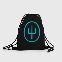 Рюкзак-мешок Scaled And Icy Logo, цвет: 3D-принт