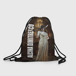 Рюкзак-мешок Леди Альсина Димитреску, цвет: 3D-принт