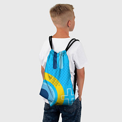 Рюкзак-мешок Геометрические фигуры, цвет: 3D-принт — фото 2