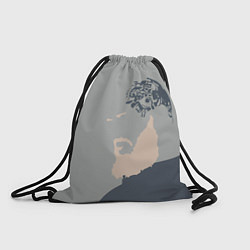 Рюкзак-мешок Рагнар Лодброк, цвет: 3D-принт