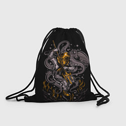 Рюкзак-мешок ПОДВОДНАЯ БИТВА, цвет: 3D-принт