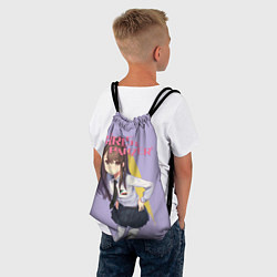Рюкзак-мешок Девушки и Танки, цвет: 3D-принт — фото 2