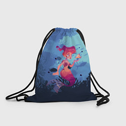 Рюкзак-мешок Mermaid Русалочка Z, цвет: 3D-принт