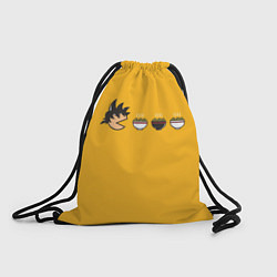 Рюкзак-мешок Son Goku Noodle Eater, цвет: 3D-принт