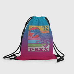 Рюкзак-мешок T-rex Dino 72, цвет: 3D-принт