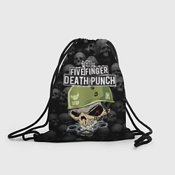 Рюкзак-мешок Five Finger Death Punch 5FDP Z, цвет: 3D-принт