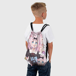 Рюкзак-мешок Chika-Fujiwara, цвет: 3D-принт — фото 2