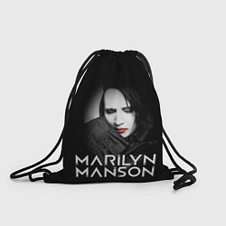 Рюкзак-мешок MARILYN MANSON, цвет: 3D-принт