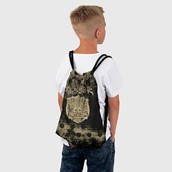 Рюкзак-мешок Золотой Рассвет Чёрный клевер, цвет: 3D-принт — фото 2