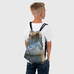 Рюкзак-мешок Морская ракушка, цвет: 3D-принт — фото 2