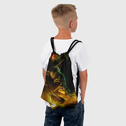 Рюкзак-мешок Адам за работой, цвет: 3D-принт — фото 2