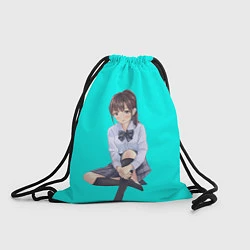 Рюкзак-мешок Anime girl, цвет: 3D-принт