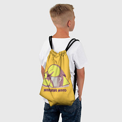 Рюкзак-мешок Pikachu morning mood, цвет: 3D-принт — фото 2