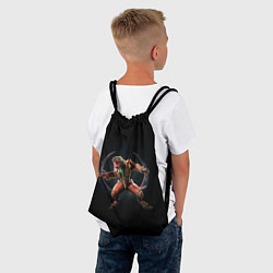 Рюкзак-мешок Торговка плотью, цвет: 3D-принт — фото 2