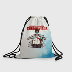 Рюкзак-мешок Coronavirus, цвет: 3D-принт