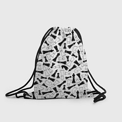 Рюкзак-мешок Шахматы, цвет: 3D-принт