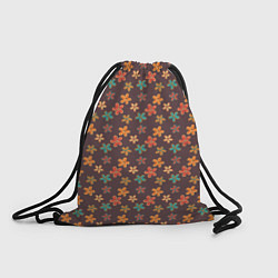 Рюкзак-мешок Цветы Разные, цвет: 3D-принт