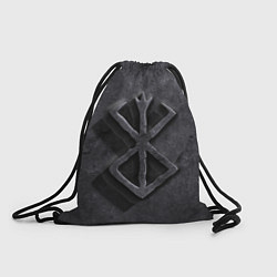 Рюкзак-мешок БЕРСЕРК камень, цвет: 3D-принт