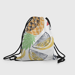 Рюкзак-мешок Сочное настроение, цвет: 3D-принт
