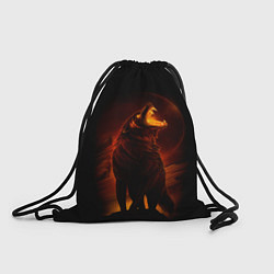 Рюкзак-мешок DARK WOLF, цвет: 3D-принт