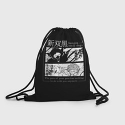 Рюкзак-мешок Бродячие псы Ацуши и акутагава, цвет: 3D-принт