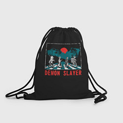 Рюкзак-мешок Demon slayer, цвет: 3D-принт