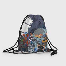 Рюкзак-мешок ME Team, цвет: 3D-принт