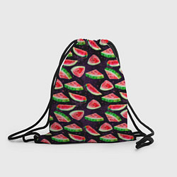 Рюкзак-мешок Арбузное лето, цвет: 3D-принт
