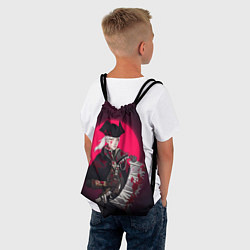Рюкзак-мешок Охотница, цвет: 3D-принт — фото 2