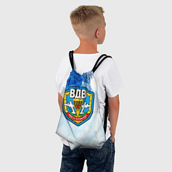 Рюкзак-мешок День ВДВ, значок, цвет: 3D-принт — фото 2