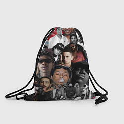 Рюкзак-мешок Короли Рэпа KING RAP, цвет: 3D-принт