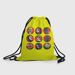 Рюкзак-мешок Sliknot bros, цвет: 3D-принт