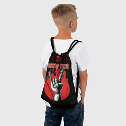 Рюкзак-мешок Сектор Газа рок - коза, цвет: 3D-принт — фото 2