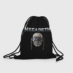 Рюкзак-мешок Megadeth, цвет: 3D-принт