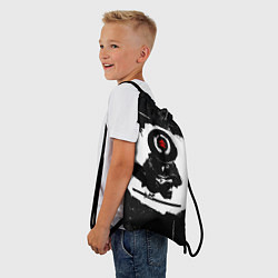 Рюкзак-мешок Ghost of Tsushim Призрак Цусимы Z, цвет: 3D-принт — фото 2