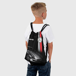 Рюкзак-мешок MERCEDES BENZ AMG, цвет: 3D-принт — фото 2