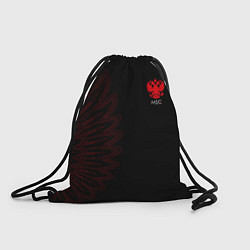 Рюкзак-мешок Russia - Red Side, цвет: 3D-принт
