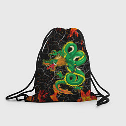 Рюкзак-мешок Дракон Огонь Dragon Fire, цвет: 3D-принт