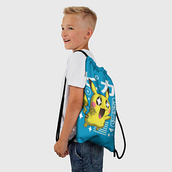 Рюкзак-мешок Sweet Pikachu, цвет: 3D-принт — фото 2