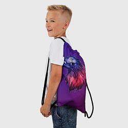 Рюкзак-мешок Вольная птица, цвет: 3D-принт — фото 2