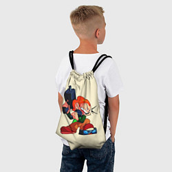 Рюкзак-мешок Пико с оружием, цвет: 3D-принт — фото 2