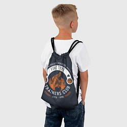 Рюкзак-мешок Тренер огненных покемонов, цвет: 3D-принт — фото 2