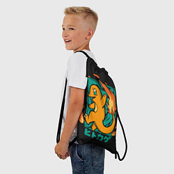 Рюкзак-мешок Огонь Чермандера, цвет: 3D-принт — фото 2