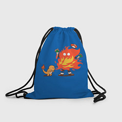 Рюкзак-мешок Строптивый Чермандер, цвет: 3D-принт