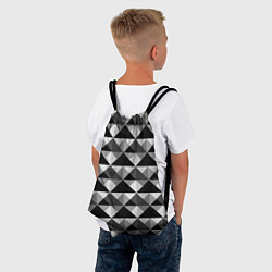 Рюкзак-мешок Современный геометрический, цвет: 3D-принт — фото 2