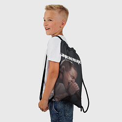 Рюкзак-мешок LINKIN PARK ЛИНКИН ПАРК Z, цвет: 3D-принт — фото 2